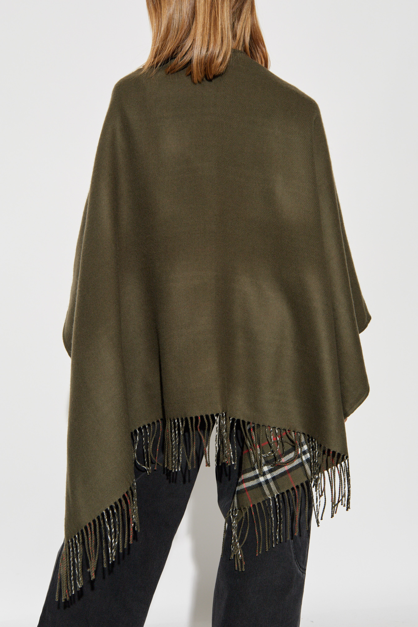 Burberry Wool Poncho Women s Clothing Vitkac